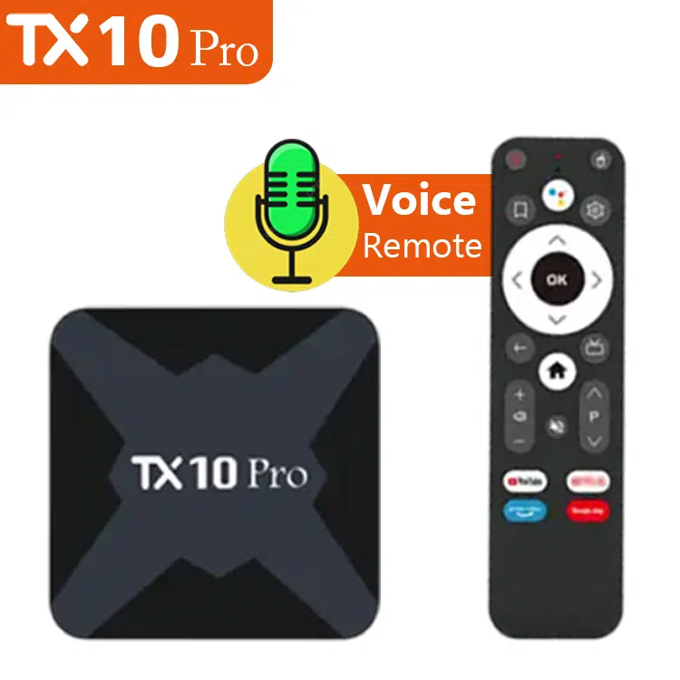TV Box TX10 Pro Android TV8/128 HDMI 8K Voice Control Lumentele