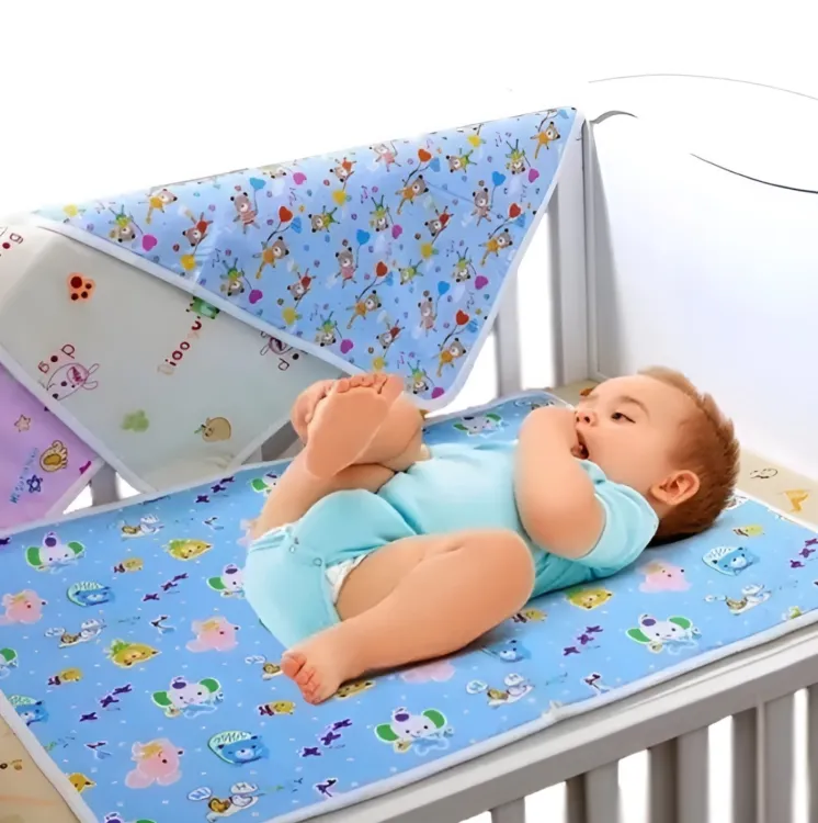 Baby Urine Mat (XXL 60cm-80cm), New Born Baby Waterproof, Reusable And ...